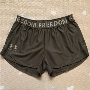 Under Armour Women's Freedom Shorts - Army Green